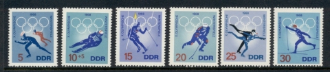 Germany-DDR-1968-Winter-Olympics-Grenoble-MLH