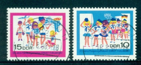 Germany-DDR-1968-Young-Pioneers-CTO-lot57583