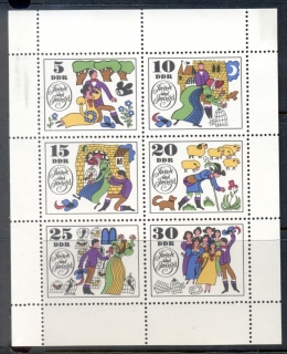 Germany-DDR-1969-Fairy-Tales-MS-MUH