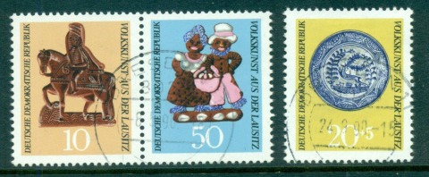 Germany-DDR-1969-Folk-Art-of-Lusatia-CTO-lot57614