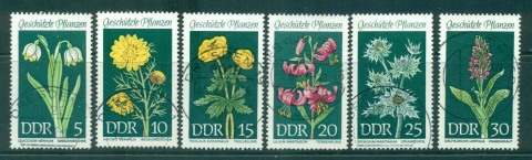 Germany-DDR-1969-Protected-Plants