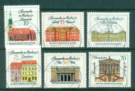 Germany-DDR-1971-Berlin-Buildings-CTO-lot57659