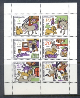 Germany-DDR-1971-Fairy-Tales-MS-MUH