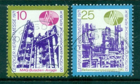 Germany-DDR-1971-Leipzig-fair-CTO-lot57670