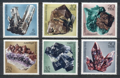 Germany-DDR-1971-Minerals-MUH