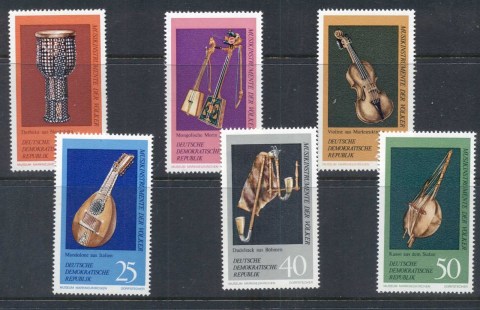 Germany-DDR-1971-Musical-Instruments-MUH