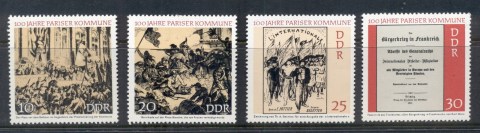 Germany-DDR-1971-Paris-Commune-MUH