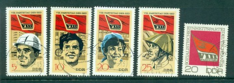 Germany-DDR-1971-Socialist-Unity-Party-Congress-CTO-lot57663