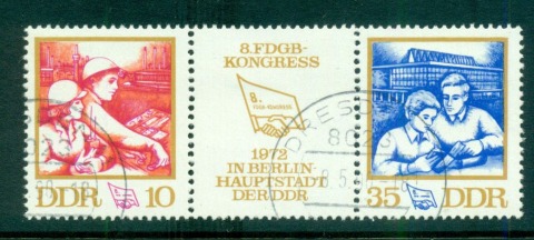 Germany-DDR-1972-Trade-Unions-pr-CTO-lot57688