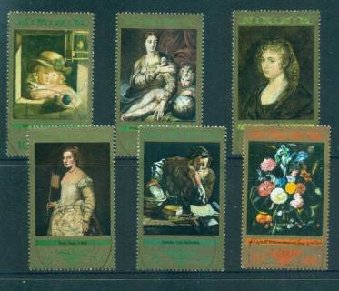 Germany-DDR-1973-Paintings-CTO-lot57726