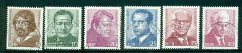 Germany-DDR-1973-Portraits-CTO-lot57705