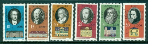 Germany-DDR-1973-Portraits-CTO-lot57713