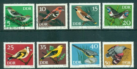 Germany-DDR-1973-Song-Birds-CTO-lot57710