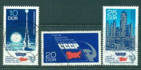 Germany-DDR-1973-Soviet-Science-technology-CTO-lot57725