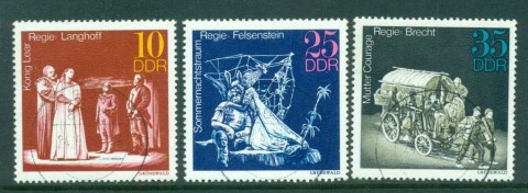 Germany-DDR-1973-Theatrical-Productions-CTO-lot57712