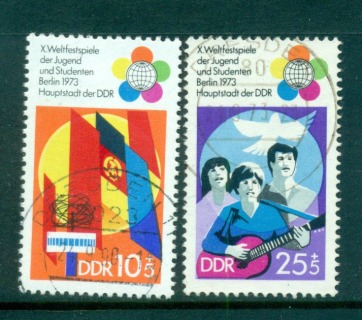 Germany-DDR-1973-Youth-Festival-CTO-lot57729