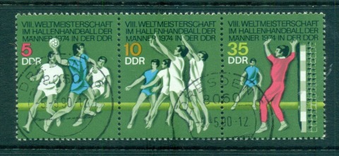 Germany-DDR-1974-Fieldball-Championships-Str-3-CTO-lot57737