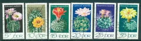 Germany-DDR-1974-Flowering-cacti-CTO-lot57736