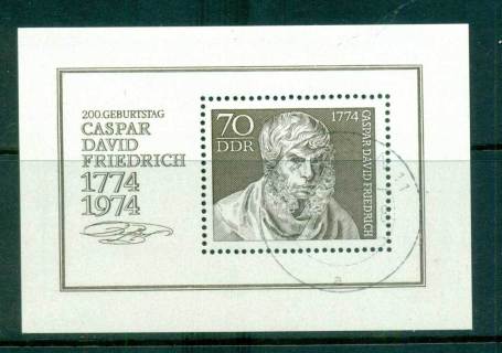 Germany-DDR-1974-Friedrich-MS-CTO-lot57745