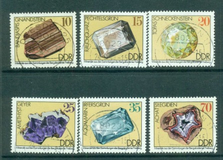 Germany-DDR-1974-Minerals-CTO-lot57757