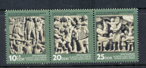 Germany-DDR-1974-Stamp-Exhibition-MUH