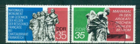 Germany-DDR-1974-War-Memorials-CTO-lot57750