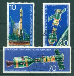 Germany-DDR-1975-Apollo-Soyuz-Space-Program-CTO-lot57781