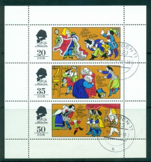 Germany-DDR-1975-Fairy-tales-MS-CTO-lot57786