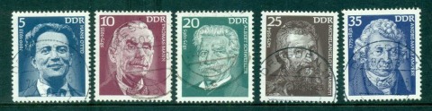 Germany-DDR-1975-Portraits-CTO-lot57764