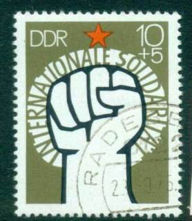 Germany-DDR-1975-Solidarity-CTO-lot57790