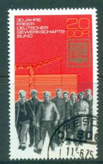 Germany-DDR-1975-Trade-Unions-CTO-lot57772