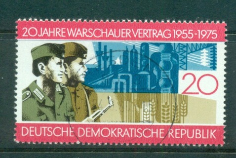 Germany-DDR-1975-Warsaw-Treaty-CTO-lot57766