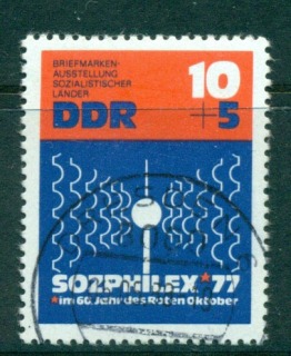 Germany-DDR-1976-SOZPHILEX-77-CTO-lot57818