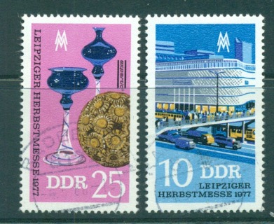 Germany-DDR-1977-Leipzig-fair-CTO-lot57834