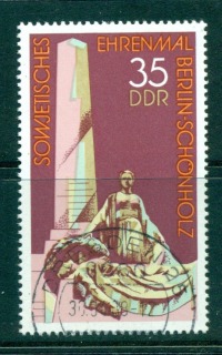 Germany-DDR-1977-Soviet-Soldiers-Memorial-CTO-lot57840