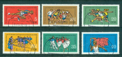 Germany-DDR-1977-Youth-Spartakist-games-CTO-lot57832