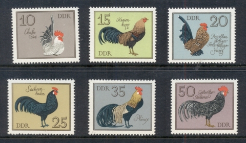 Germany-DDR-1978-Birds