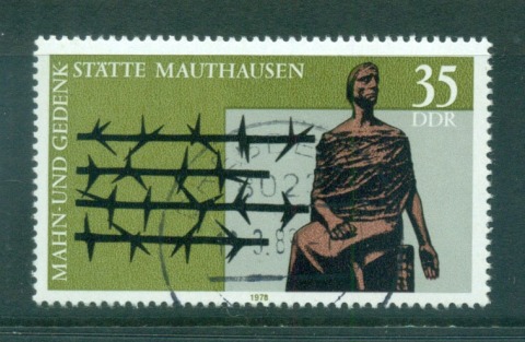 Germany-DDR-1978-War-Memorials-Mauthausen-CTO-lot57868