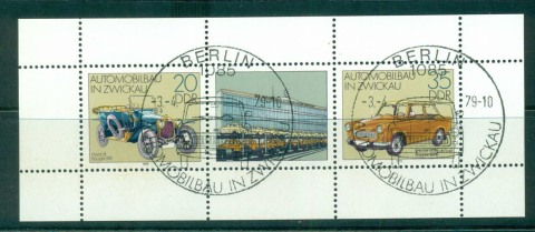 Germany-DDR-1979-Automobile-MS-CTO-lot57884