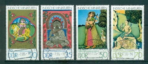 Germany-DDR-1979-Indian-Miniatures-CTO-lot57886