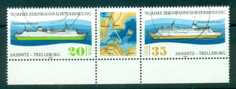 Germany-DDR-1979-Train-Ferries-CTO-lot57891