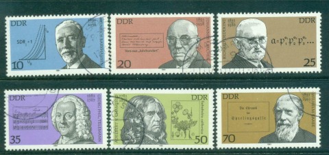 Germany-DDR-1981-Famous-Men-CTO-lot57950