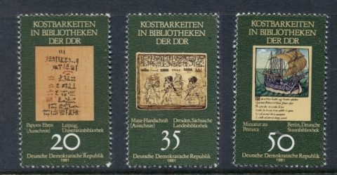 Germany-DDR-1981-Literary-Treasures-MUH