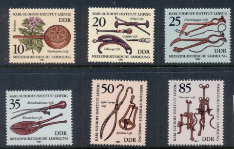 Germany-DDR-1981-Medical-Instruments-MUH