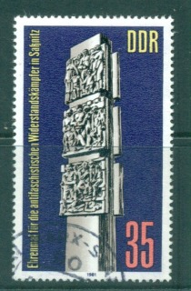 Germany-DDR-1981-Sassnitz-Monument-CTO-lot57960