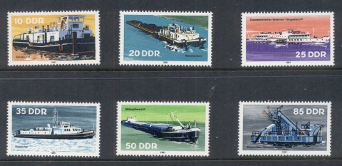 Germany-DDR-1981-Ships