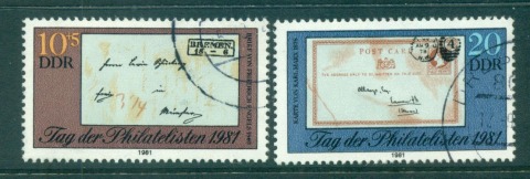 Germany-DDR-1981-Stamp-day-CTO-lot57962