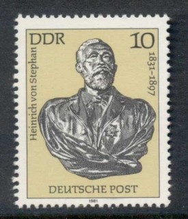 Germany-DDR-1981-UPU-Von-Stephan-MUH