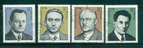 Germany-DDR-1981-Working-Class-leaders-CTO-lot57943