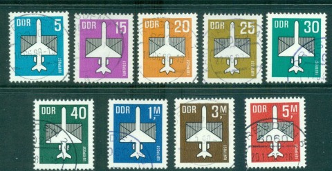 Germany-DDR-1982-87-Air-mail-CTO-lot58236